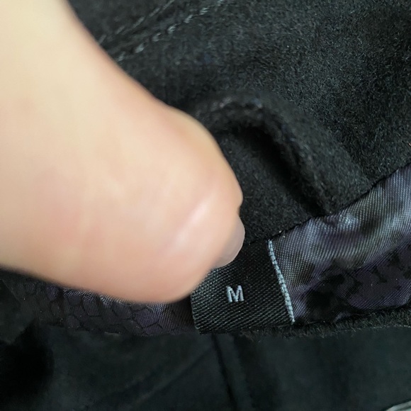 Guess pea coat Toggle Jacket wool blend, Women’s size M, black - Picture 8 of 12